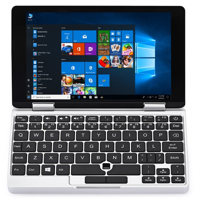 One Netbook Pocket Laptop Tablet PC 7.0" Windows 10.1 Intel Atom x5-Z8350 Quad Core 1.5GHz 8GB 128GB Dual WiFi HDMI One Mix Yoga