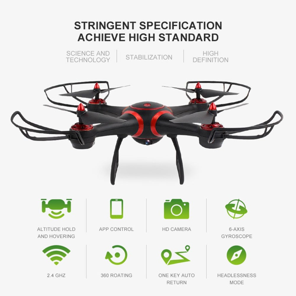 WiFi rc drone Quadcopter Aircraft Remote APP Control LED Night Vision RC Drone RC Quadcopter Headless Helicopter no Camera