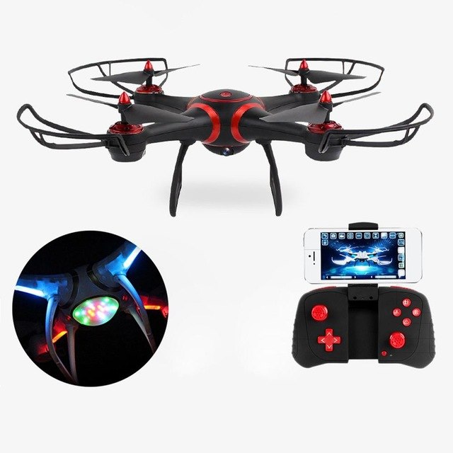 720P HD camare WiFi rc drone Quadcopter Aircraft Remote Control LED Night Vision RC Drone Quadcopter Headless Helicopter