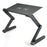 Portable Laptop Desk Computer Table 2 Holes Cooling Laptop Stand  360 Folding Desk Holder with Mouse Pad Notebook Table for Bed