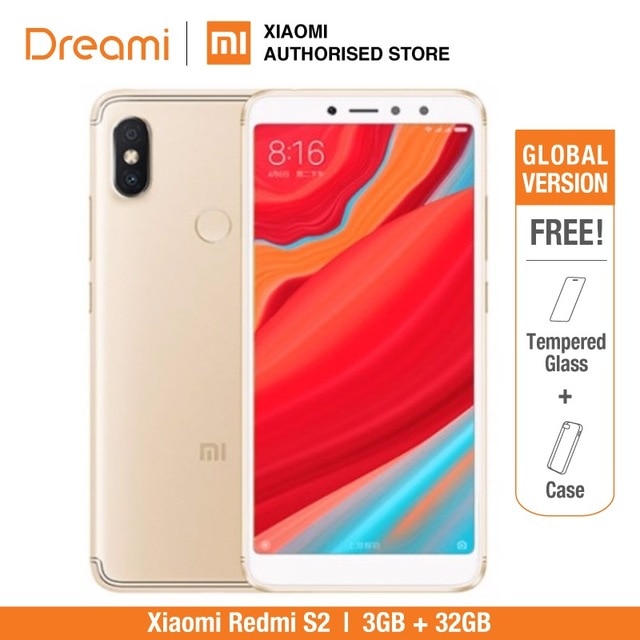 Global Version Xiaomi Redmi S2 32GB ROM 3GB ROM (Brand New and Sealed)