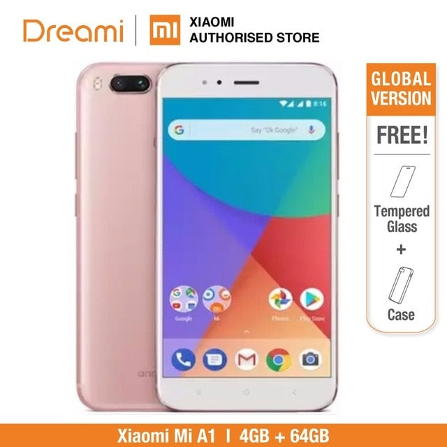 Global Version Xiaomi Mi A1 64GB ROM 4GB RAM (Brand New and Sealed)  xiaomi mia1 64gb