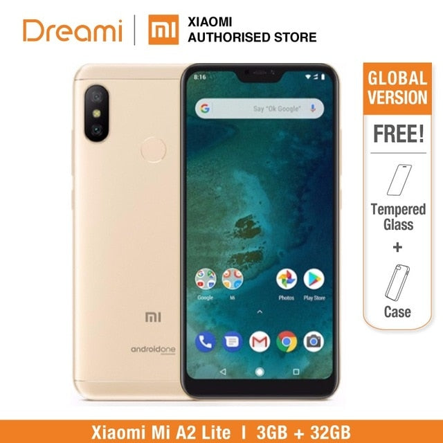 Global Version Xiaomi Mi A2 Lite 32GB ROM 3GB RAM (Brand New and Sealed) mia2 lite 32gb