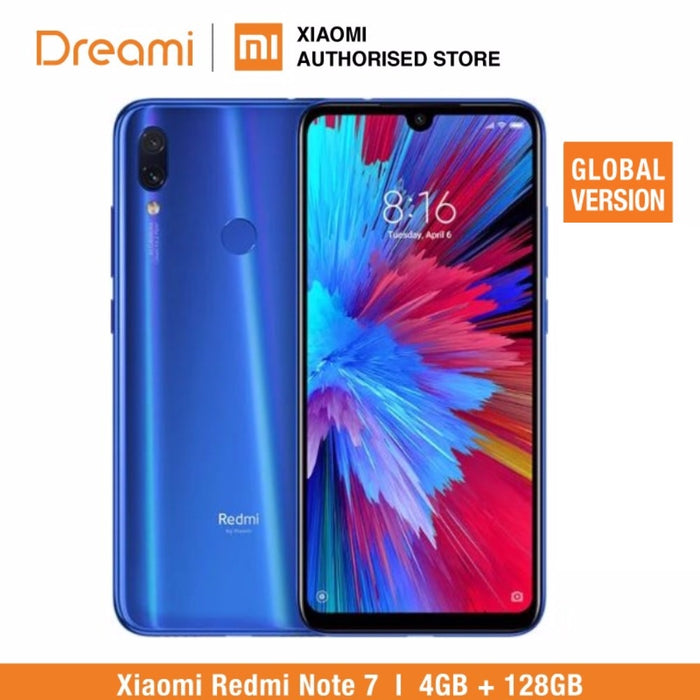 Global Version Redmi Note 7 128GB ROM 4GB RAM (Brand New and Sealed Box), note7 128gb