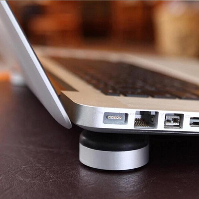 Universal Portable Aluminum Alloy Laptop Stands Support Any Size Laptop Notebook Cooling Pad Ball for MacBook